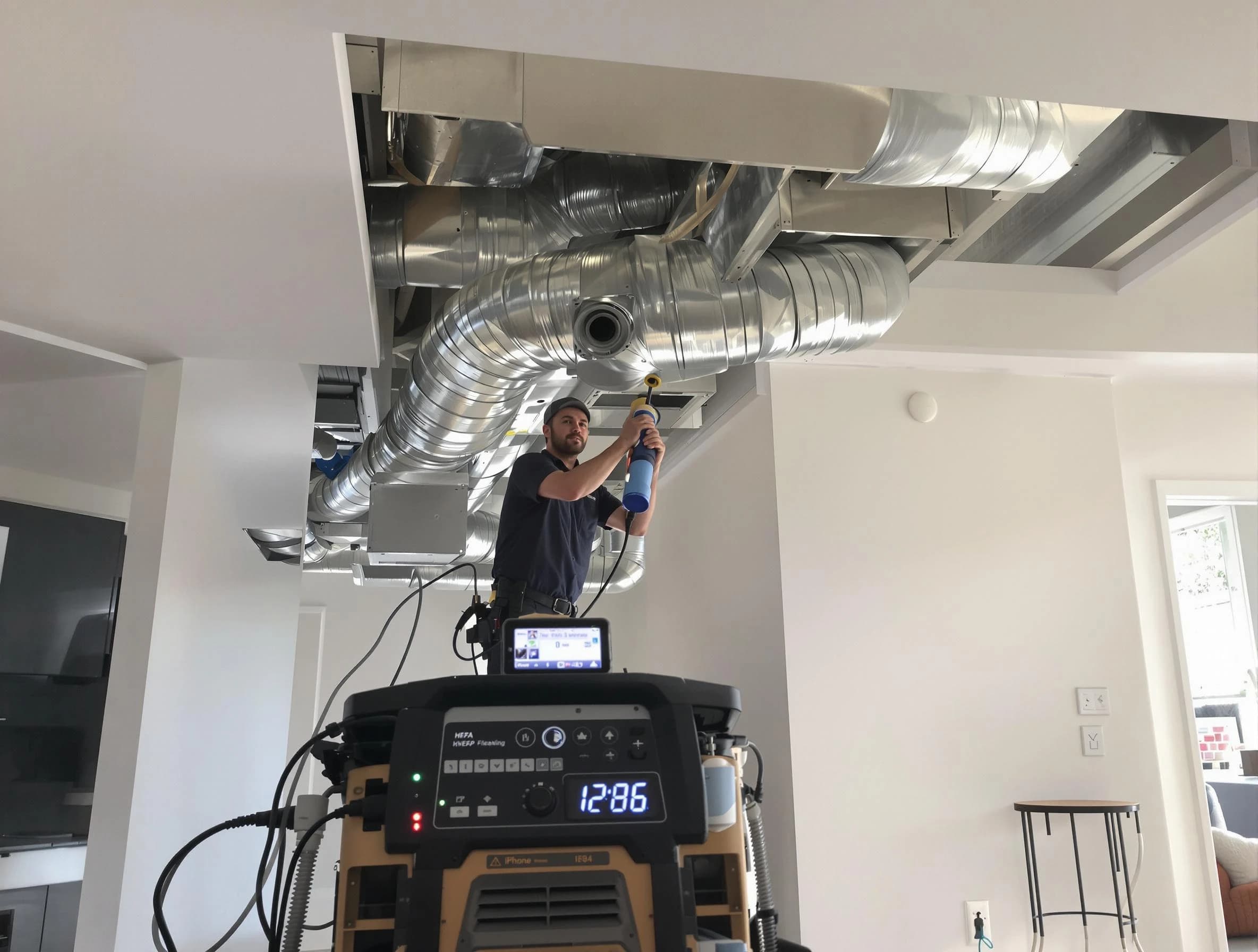 Advanced pure air duct cleaning by Meadowbrook Air Duct Cleaning in Meadowbrook