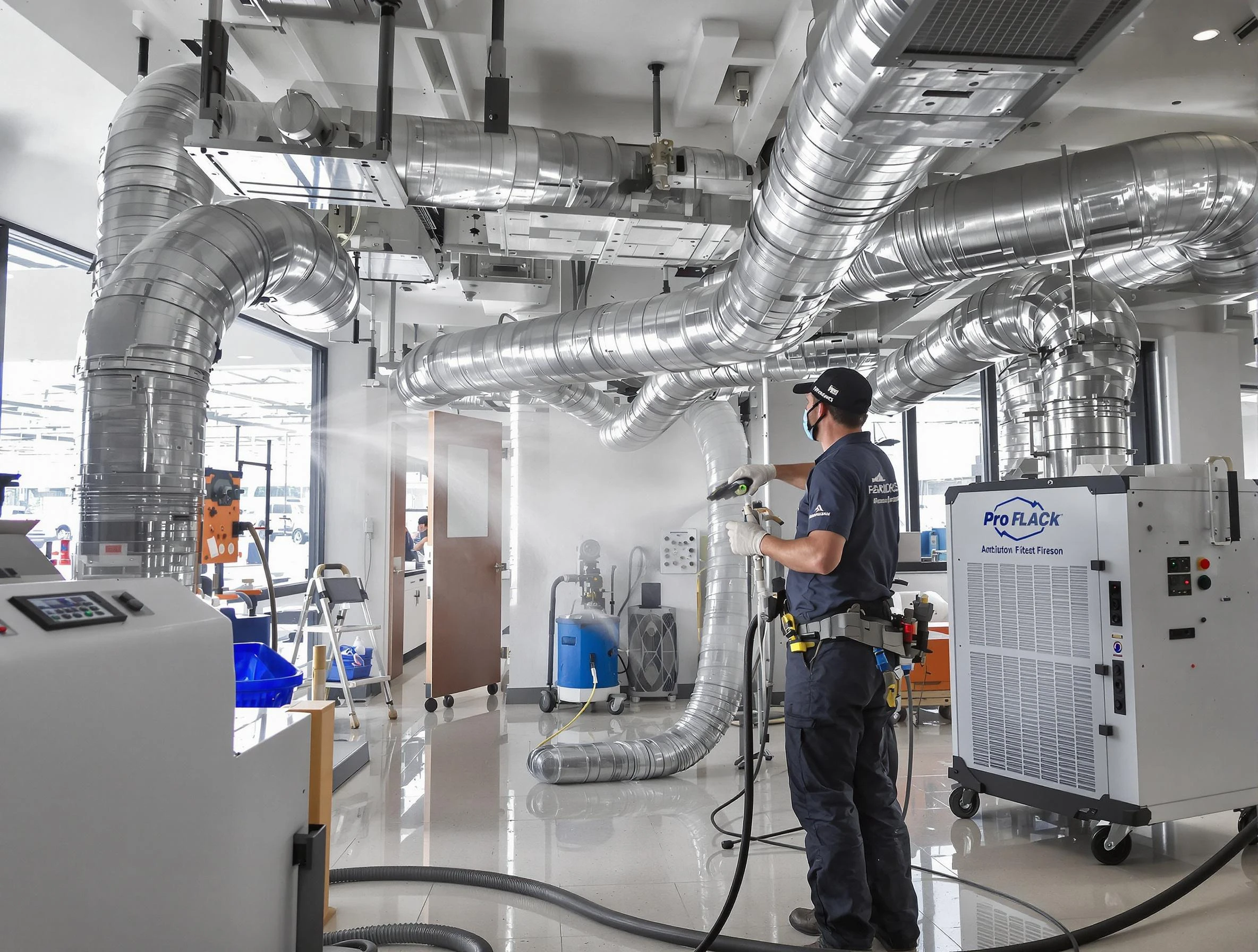 Negative Pressure Air Duct Cleaning in Meadowbrook