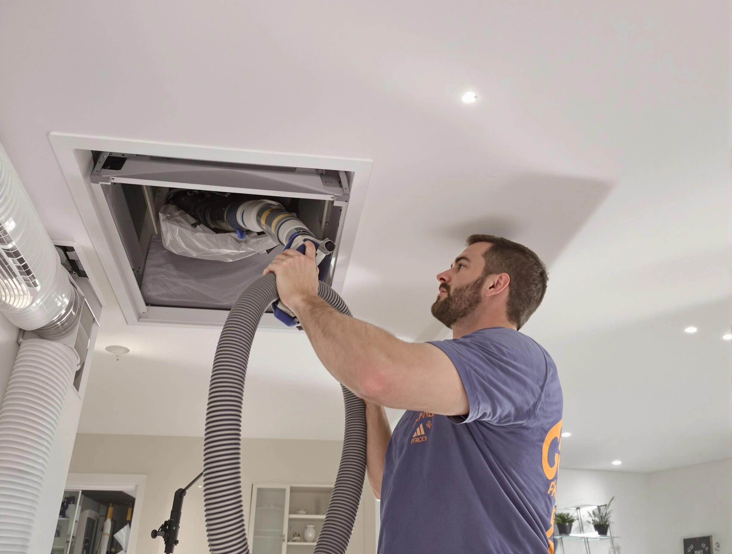 Precision indoor duct cleaning by Meadowbrook Air Duct Cleaning in Meadowbrook